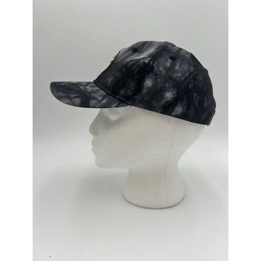 Star Wars Grogu Baby Yoda‎ Tie Dye Snapback Hat Cap Black Gray Adjustable